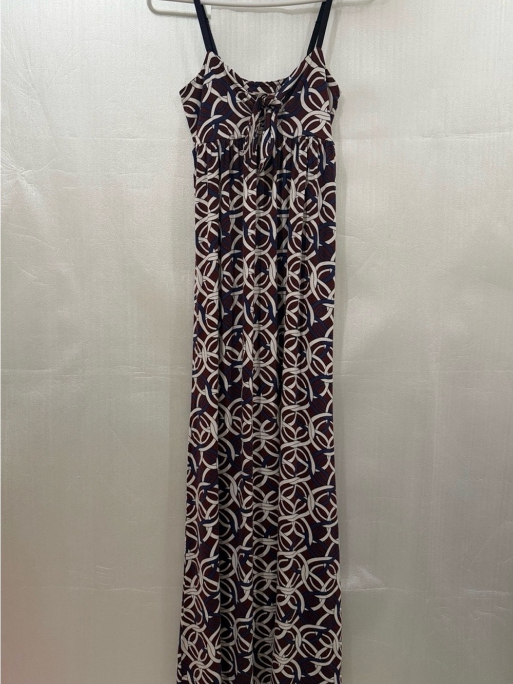 NWOT Sweetees Geometric Interlocking Circle Maxi Dress Size XS